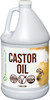 Castor Oil Pure Carrier Oil - Cold Pressed Organic Castrol Oil for Essential Oils Mixing Natural Skin Moisturizer Body & Face, Eyelash Caster Oil, Eyelashes Eyebrows Lash & Hair Growth Serum 1 Gallon