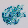 Cjp Beauty Eyeshadow Chunky Glitter - 14G / 0.49 Oz - Certified Cruelty And Gluten-Free And Vegan-Friendly | Self-Adhesive And Quick-Dry For Eyes, Face, Body, Hairs, And Nails - Ocean Vibes