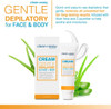 Clean + Easy Cream Gentle Depilatory for Face & Body 4oz, 2-Pack