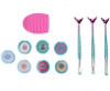 Create It! Mermaid Brush and Shimmer Eye Shadow Set - 11 Pieces