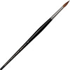 da Vinci Series 15102 Round Nail Brush with Kolinsky Red Sable Hair and Acetone Resistant Handles, Size 8