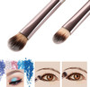 Duo Eyebrow Brush, KINGMAS 2 Pcs Professional Angled Eye Brow Brush, Eyeshadow Brush and Blending Spoolie Brush