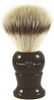 Edwin Jagger Synthetic Silver Tip Shaving Brush with Ebony Handle