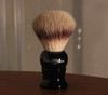 Edwin Jagger Synthetic Silver Tip Shaving Brush with Ebony Handle