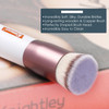 Foundation Brush, Premium Flat Top Kabuki Makeup Brush for Liquid, Blending, Cream, Powder,Blush Buffing Stippling Face Makeup Tools White