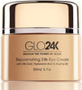 GLO24K Eye Cream with 24k Gold, Hyaluronic Acid, Rosehip Oil, and Vitamins. Minimizes wrinkles and fine-lines around the eyes.