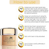 GLO24K Eye Cream with 24k Gold, Hyaluronic Acid, Rosehip Oil, and Vitamins. Minimizes wrinkles and fine-lines around the eyes.