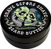 GRAVE BEFORE SHAVE Leather/Cedar-wood scent Beard Conditioning Butter 4 oz.