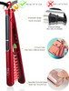 Hair Straightener Dual Voltage Flat Iron With Infrared Technology Make Hair Healthy