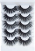 JIMIRE High Volume False Eyelashes Fluffy 3D Lashes Pack 5 Pairs