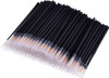 KINGMAS 100 Pack Disposable Eyeliner Brushes Applicator Makeup Eye Liner Wands