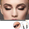 KINGMAS 100 Pack Disposable Eyeliner Brushes Applicator Makeup Eye Liner Wands