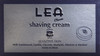 LEA Classic Shaving Cream in Metallic Tub, 5.29 oz