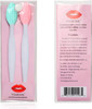 Lip Brush Tool,Double-Sided Silicone Exfoliating Lip Brush (2PCS)