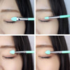 Lormay 9Pcs Silicone Makeup Brush Set. Applicators for Facial Mask, Eyeliner, Eyebrow, Eye Shadow and Lip Makeup, and UV Epoxy Resin (Mint Green)