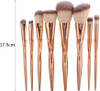 Makeup Brush Set, Professional foundation blush 8Pcs/Set Makeup Brushes Foundation Eyeshadow Blush Lip Blending Cosmetic Tool Kit(#2)