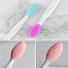 maxin 10 Pcs Silicone Exfoliating Lip Brush Double-Sided Soft Cleaning Beauty Tool for Smoother Skin and Lip Assorted Colors