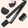 MHU Professional Salon Flat Iron with 1 Inch Plate Ceramic Tourmaline Ionic Hair Straightener and Curler Auto Shut Off