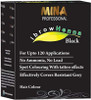 Mina Professional ibrow Henna Refill Pack and Tinting Kit for ibrow Colour Black