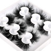 Mink Eyelashes 6D Dramatic Long Wispy Fluffy Mink Lashes Faux 6 Styles Mixed Luxury High Volume Thick False Eyelashes Soft Handmade Reusable Lashes Pack