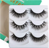 Mink lashes 3pairs High Volume Fluffy False Eyelashes Set