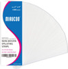 Mirucoo 100 Pieces Large Non-woven Wax Strips for Body and Facial Hair Removal, 3 Inches x 9 Inches Salon Quality Epilating Strips