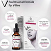 Neck Firming and Tightening Lifting V line Serum Chin Contouring Reduce Appearance of Double Chin Loose and Sagging Skin. Vela Contour (CREAM+SERUM)
