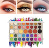 Ownest 39 Colors Eyeshadow Palette,High Pigmented Eyeshadow Powder Matte Shimmer Pearl Metallic Eyeshadow Makeup,Colorful Waterproof Long Lasting Eye Shadow Makeup Palette