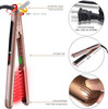 Professional Hair Straightener Dual Voltage flat iron With Infraed Technology Make Hair Healthy