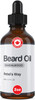 Sandalwood Beard Oil Made in Canada (2oz-60ml) - NEW FORMULA 100% Natural Beard and Mustache Conditioner For Men with Argan Oil, Jojoba Oil, Castor Oil and More - For a Softer, Fuller and Thicker Growth. Best Organic Beard Care Grooming Moisturizer