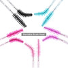 Tbestmax 500 Disposable Mascara Wands Eyelash Brush Spoolies for Eyebrow Eye Lash Extension Colorful