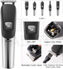 Trimmer Six in one hair and beard men's professional electric nose hair and razor rechargeable waterproof hair salon with charger