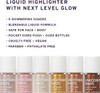 Unicorn Snot Lightning Drops - Liquid Highlighter & Blush Makeup - Face Contour, Eyeshadow, Body Shimmer & Glitter - Vegan & Cruelty Free (NYMPH)