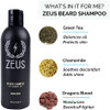 ZEUS Beard Shampoo and Beard Conditioner Set for Men - (8 oz. Bottles) (Sandalwood)