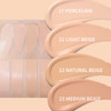 GIVERNY Go Milchak Signature Foundation #22 Natural Beige - Long Lasting All Day Flawless Coverage Foundation  Cool Skin Tone Makeup - Skin Fit High Density Poreless Makeup Concealer, 1.01 fl.oz.