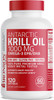 Bronson Antarctic Krill Oil 1000 Mg With Omega-3S Epa, Dha, Astaxanthin And Phospholipids 120 Softgels (60 Servings)-1656717812