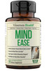 Mind Ease Supplement with Butterbur Extract, Feverfew & Ginger - Helps Relieve Head Discomfort & Balance Inflammation, Promotes Brain Health & Mental Calm With White Willow Bark & Rosemary 60 Capsules