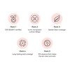 amuse skin tune vegan cover cushion spf 45 pa+++ , 02 nude tune