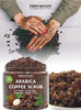 100% Natural Arabica Coffee Scrub with Organic Coffee, Coconut and Shea Butter - Best Acne, Spider Vein Therapy for Varicose Veins & Eczema