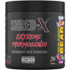 Applied Nutrition Shred X Thermo Powder  Weight Loss Fat Burner with Green Tea L Carnitine Theanine Tyrosine, Thermogenic Energy Detonator Supplement, Shred-X 300g - 30 Servings (Sour Gummy Bear)