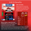 Bioglan Red Krill Oil Max Strength 1000 mg, high in Omega-3 Fish Oil, EPA & DHA help to support your Heart, Eye and Brain health, one month supply – 30 capsules