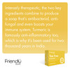 Friendly Soap Handmade Natural Tea Tree & Turmeric Soap - Silky Therapeutic Antibacterial 95g