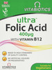 Vitabiotics Ultra Folic Acid Tablets, 60-Count