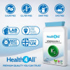 Vitamin K2 MK7 200mcg 90 Tablets (V) Natural MK-7 from natto Fermentation. Vegan High Strength Tablets (not Capsules). Made in The UK by Health4All