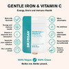 Dr Vegan Gentle Iron 18mg Vitamin C 80mg Caps30s