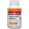 Nutra Life Liposomal-C 1200mg Vit C + D + Zinc Tablets