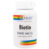 Solaray - Biotin, Tangy Fruit Flavor, 5000 mcg, 60 Lozenges