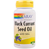 Solaray - Black Currant Seed Oil, 600 mg, 90 Softgels