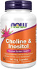 Now Foods Choline and Inositol, 500mg - 100 caps Vitamins B