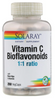 Solaray - Vitamin C & Bioflavonoids, 1:1 Ratio, 500mg, 250 VegCaps